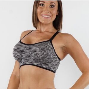 Sports Bra High Impact Strappy Padded Pushup